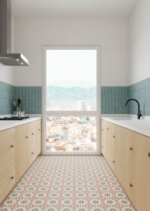 SOLEIL BURDEOS 33,15x33,15 porcelánico - Imagen 3