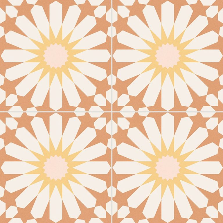 SOLEIL ORANGE 33,15x33,15 porcelánico