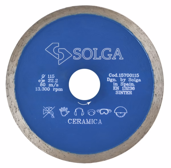 DISCO BANDA CONTINUA cerámica blanda-115