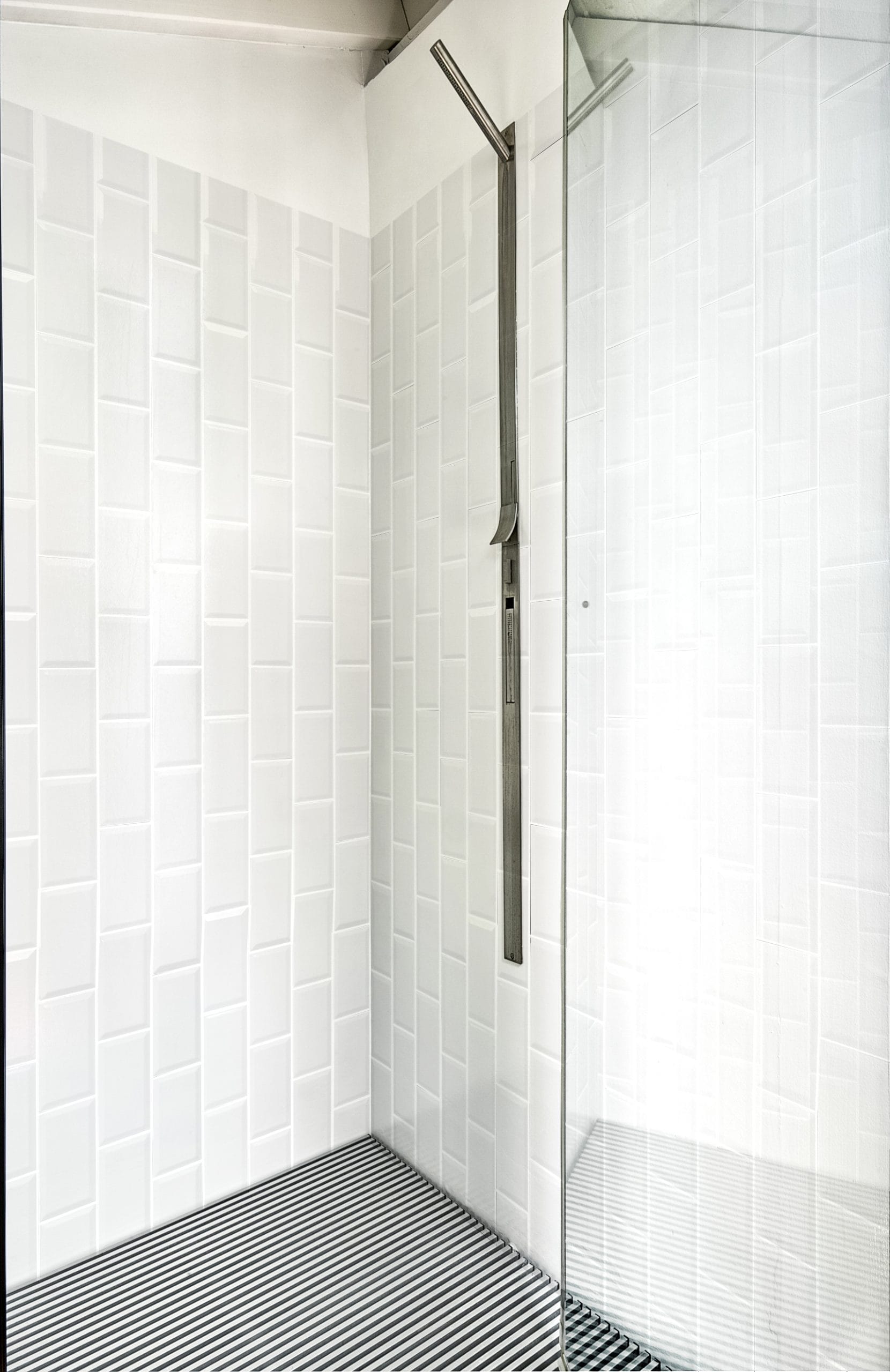 BLANCO MATE BISELADO 10x20 azulejo - Imagen 3