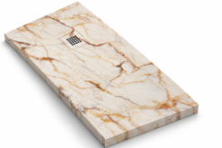 PLATO DUCHA STONE 3D MÁRMOL CREMA