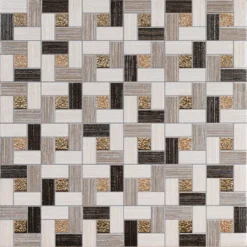 DECORADO ML-3345 30x30, pasta blanca.