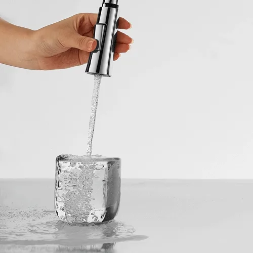 GRIFERÍA MONOMANDO AZUL cocina - Imagen 4