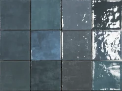 RAINBOW DARK MIX 11,5x11,5 Pasta blanca