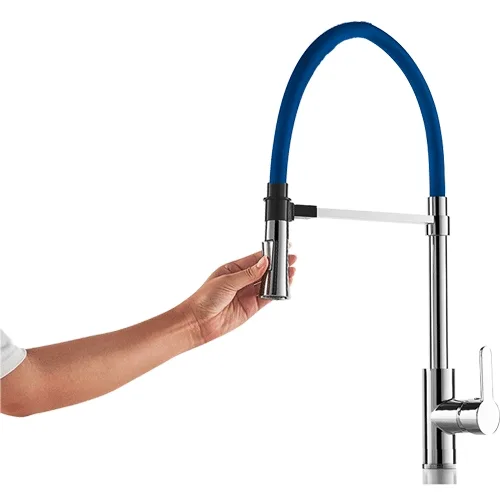 GRIFERÍA MONOMANDO AZUL cocina - Imagen 2