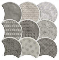 SCALE BOHO GREY 30,7X30,7 Porcelanico
