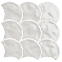 SCALE GLOSS GREY 30,7X30,7 Porcelánico