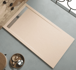 PLATO DUCHA STONE CACH CREMA