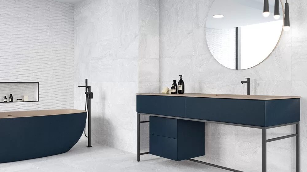 DECO VARANA BLANCO 32X62,5 porcelánico - Imagen 4