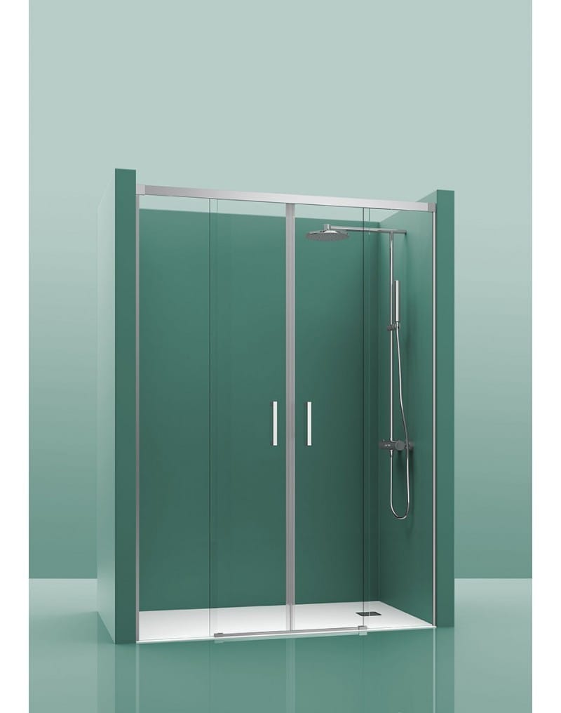 MAMPARA FRONTAL C200 2 Fijo + 2 Puerta - Imagen 2