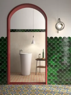 MYSTIC VICTORIAN GREEN 12,5X6,3 Pasta blanca