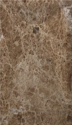 PLATO DUCHA STONE 3D OASIS MARRÓN CLARO