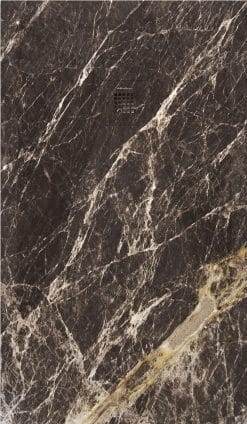 PLATO DUCHA STONE 3D MARRÓN EMPERADOR