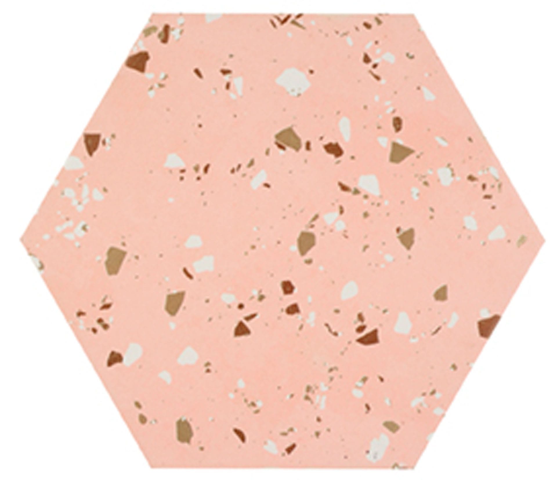 SOUTH PINK NATURAL HEX. 25X30 Porcelánico