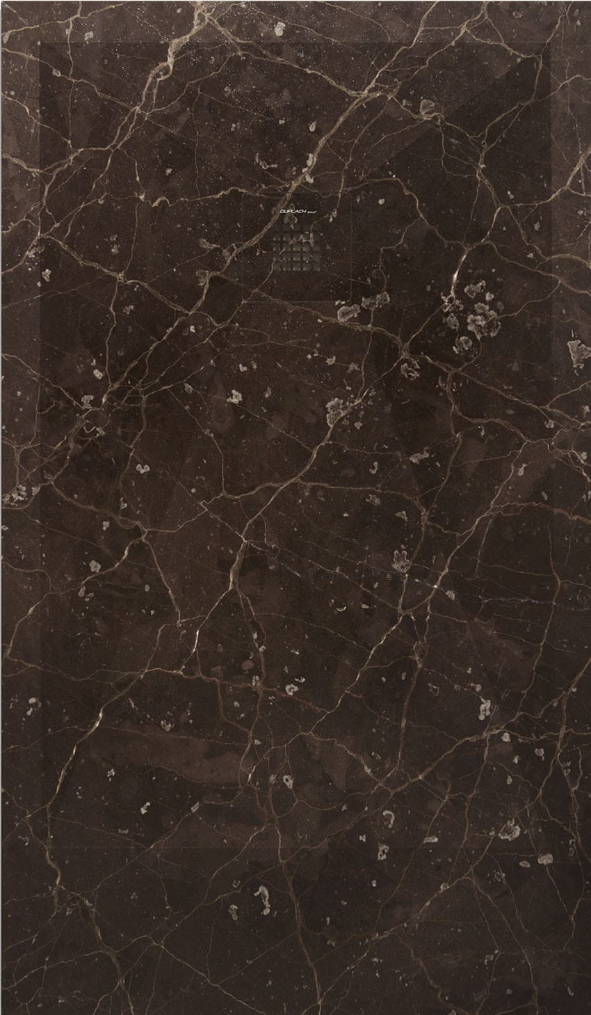 PLATO DUCHA STONE 3D OASIS MARRÓN OSCURO