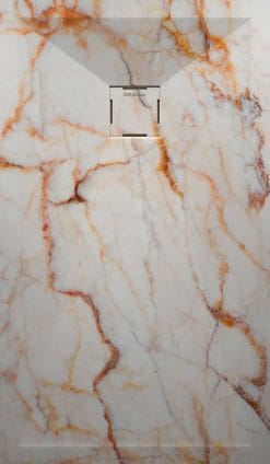 PLATO DUCHA STONE 3D MÁRMOL CREMA