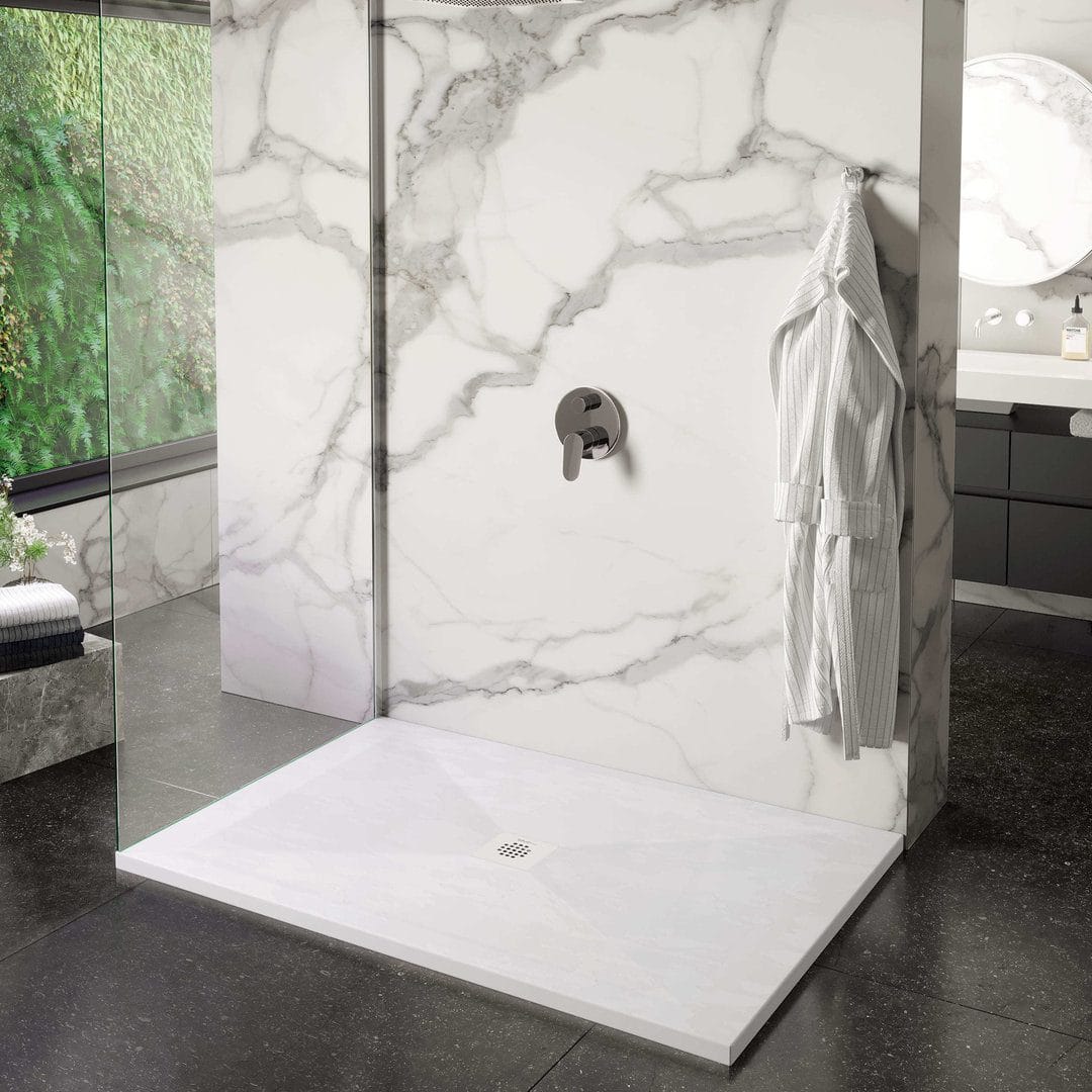 PLATO DUCHA STONE SORTY BLANCO - Imagen 2