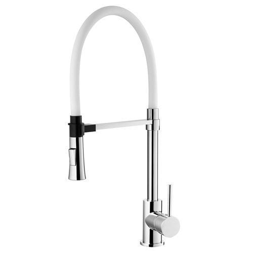 GRIFERÍA MONOMANDO BLANCO cocina