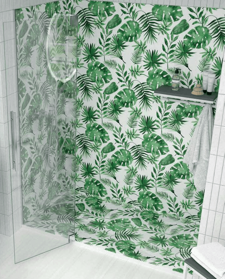 PLATO DUCHA STONE 3D HOJAS 01