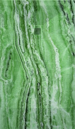 PLATO DUCHA STONE 3D TRAVERTINO VERDE