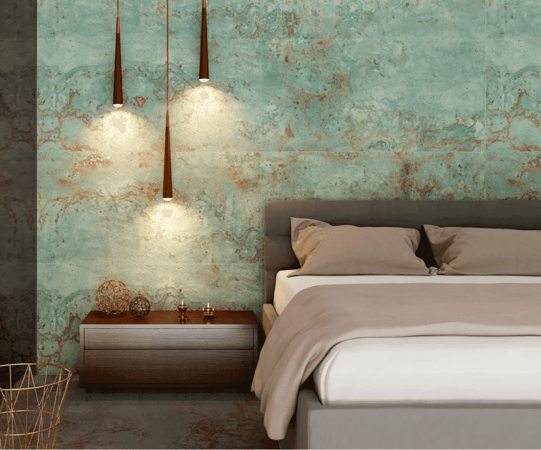 ZINC GREEN SKIN SLIM 60X120 porcelánico rectificado - Azulejos Madrid