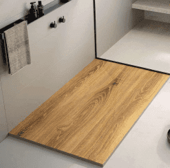 PLATO DUCHA STONE 3D MADERA ROBLE