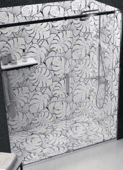 PLATO DUCHA STONE 3D HOJAS 03