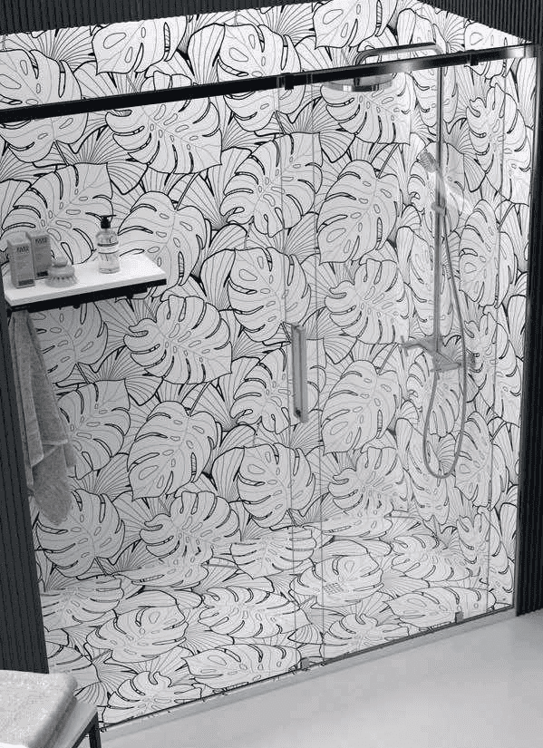 PLATO DUCHA STONE 3D HOJAS 03