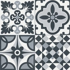 HERITAGE BLACK 33,15X33,15 Porcelánico