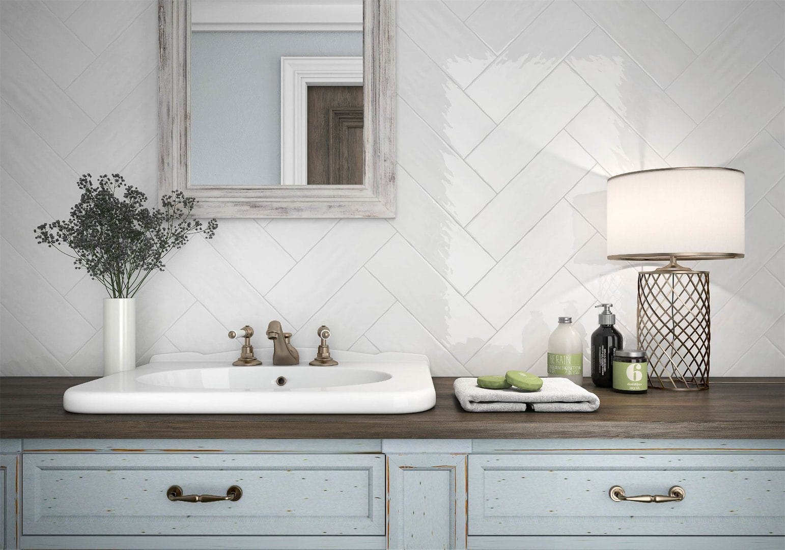 MADISON BLANCO 12,3x35 azulejo
