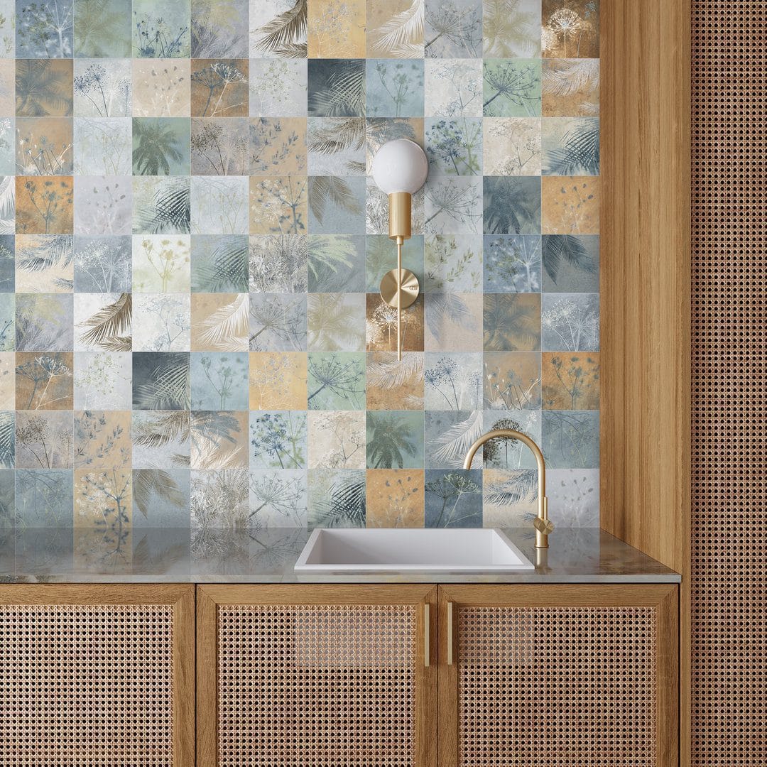 HERBAL AQUA 33,15X33,15 Porcelánico - Imagen 2