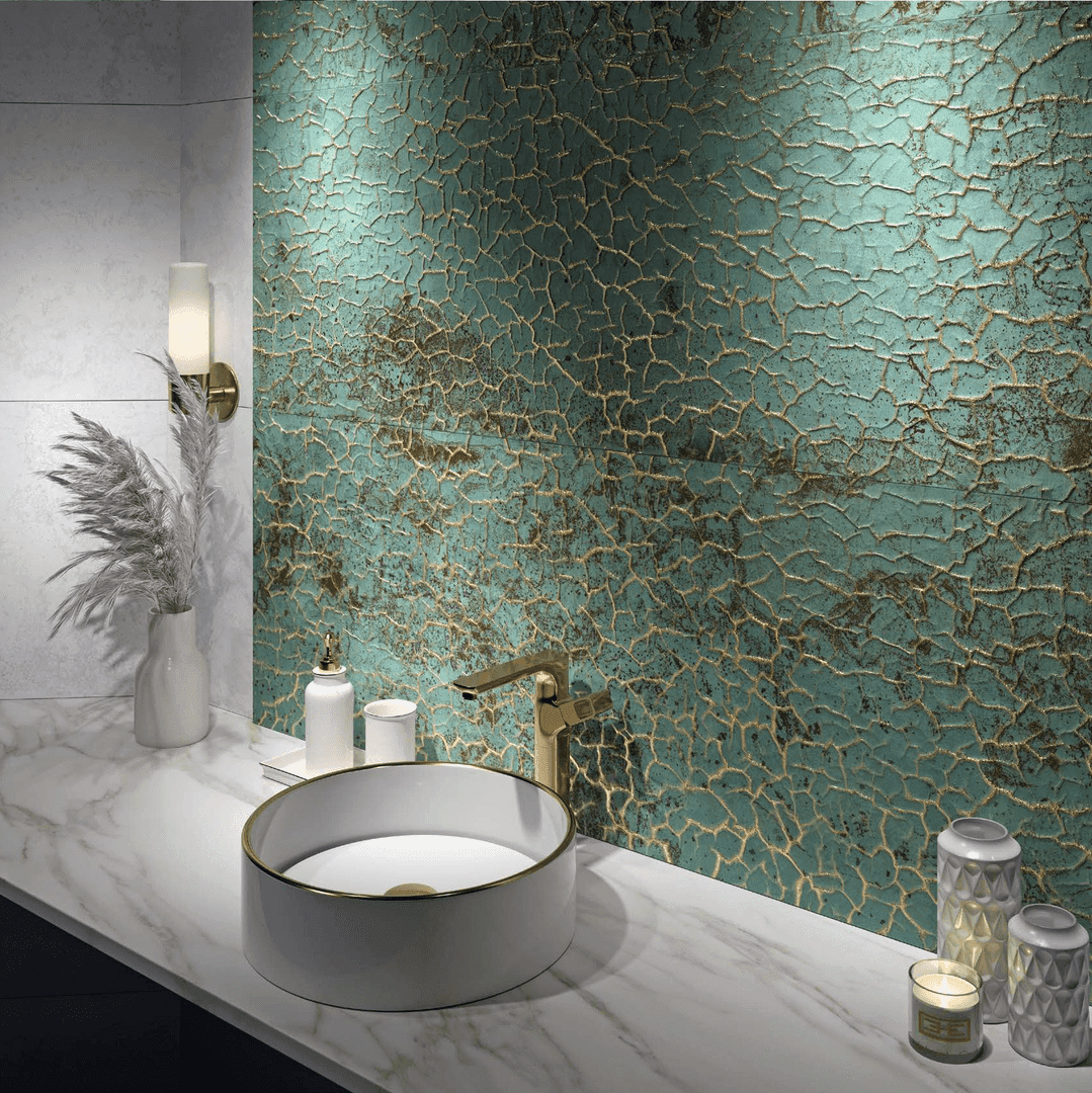 ZINC WHITE MATT SLIM 45X120 azulejo rectificado - Imagen 2