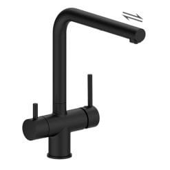 NAT1785NM NEGRO MATE monomando cocina osmosis extraible