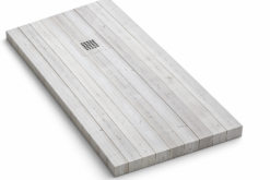 PLATO DUCHA STONE 3D PINO BLANCO