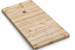 PLATO DUCHA STONE 3D PINO NATURAL