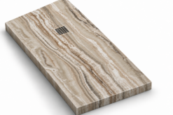 PLATO DUCHA STONE 3D TRAVERTINO MARRÓN