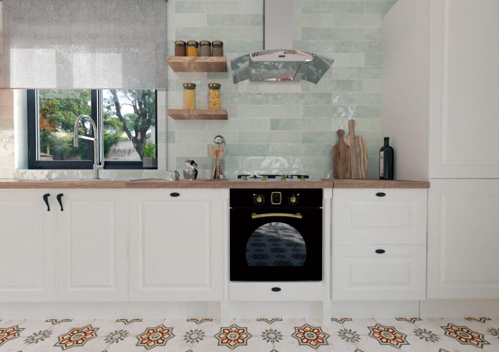 OMEGA SAGE L53 10,7X53 azulejo pasta blanca - Imagen 2