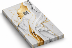 PLATO DUCHA STONE 3D VETA ORO