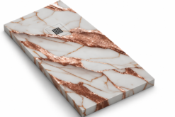 PLATO DUCHA STONE 3D MÁRMOL ORO ROSA