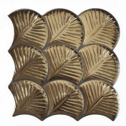 SCALE SHELL GOLD 30,7X30,7 Porcelánico