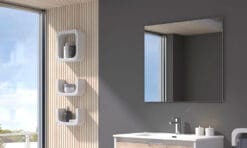 ESPEJO RECTANGULAR LISO (solo se vende en conjunto con mueble baño)