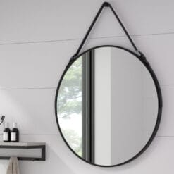 ESPEJO REDONDO LISO (solo se vende en conjunto con mueble baño)