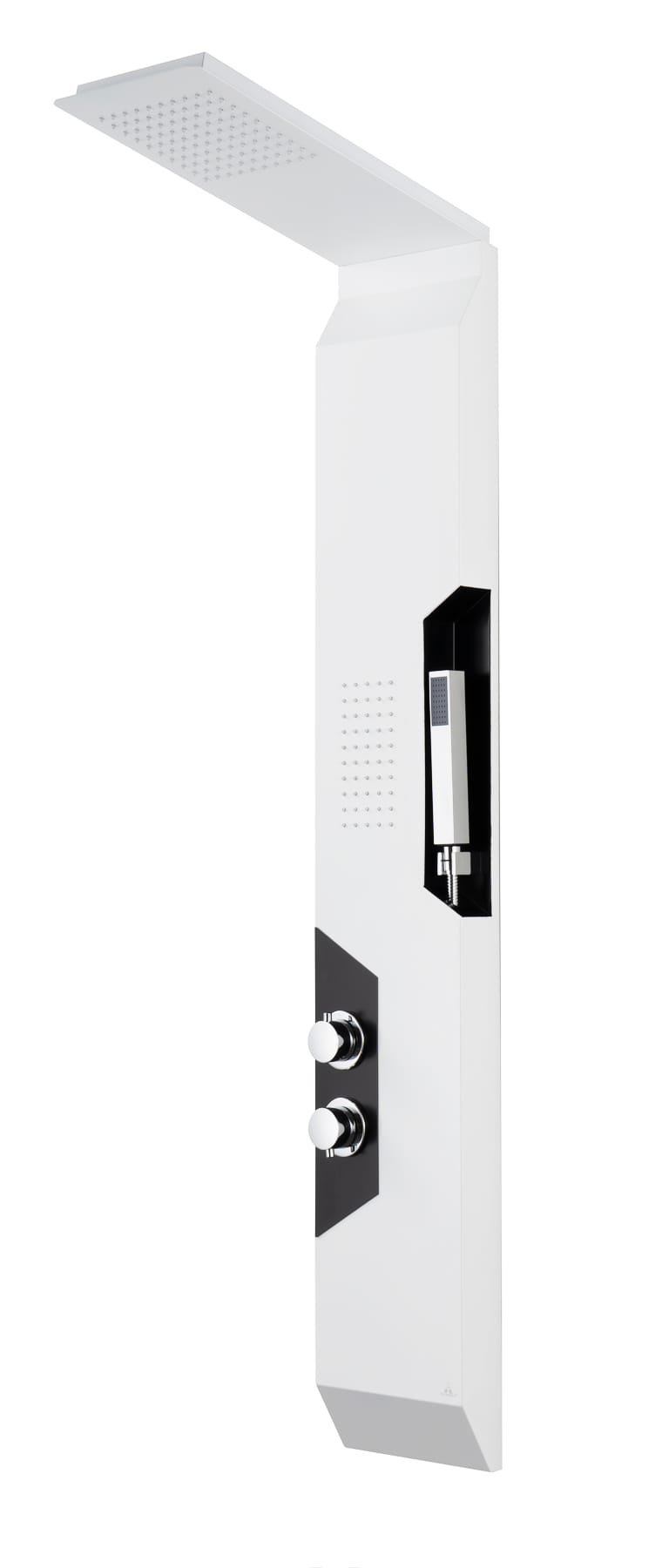 Columna de ducha progresiva Jaina Blanco