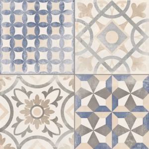 Porcelanico hidráulico Gaya vintage blue 33x33. Gayafores