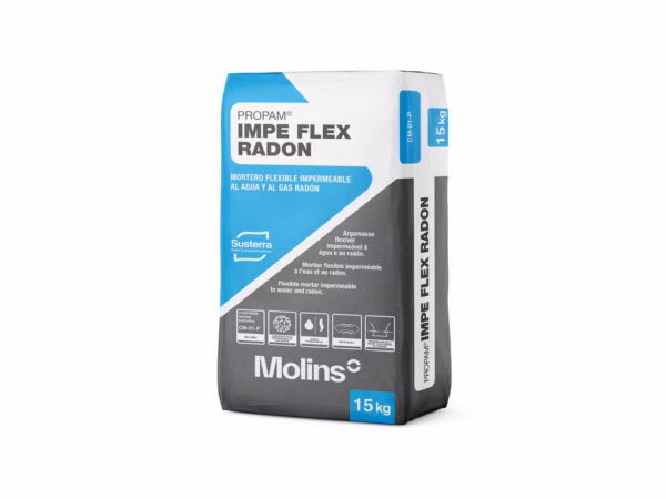 PROPAM IMPE FLEX RADÓN 15KG mortero impermeabilizante