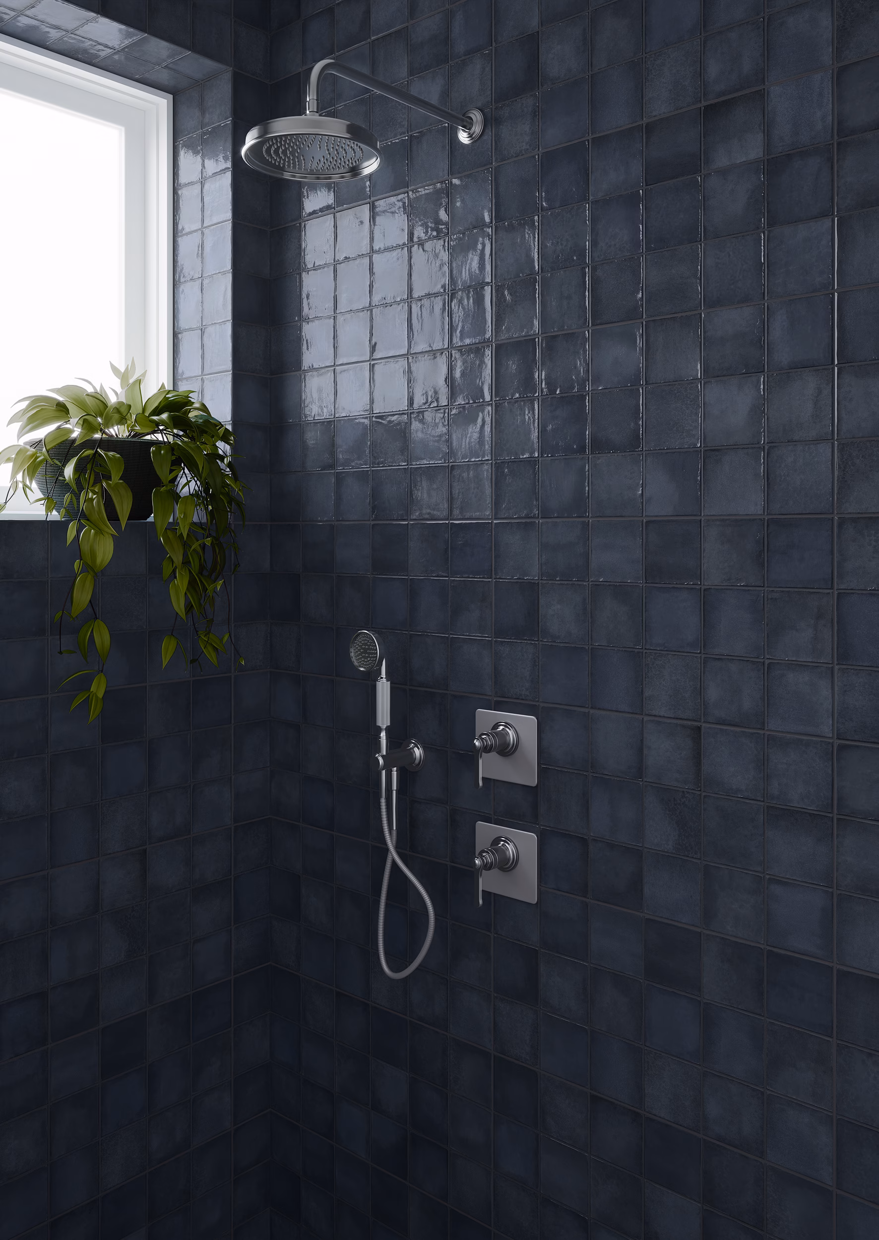 DECO AMARIS NAVY 32x62,5 porcelánico - Imagen 3