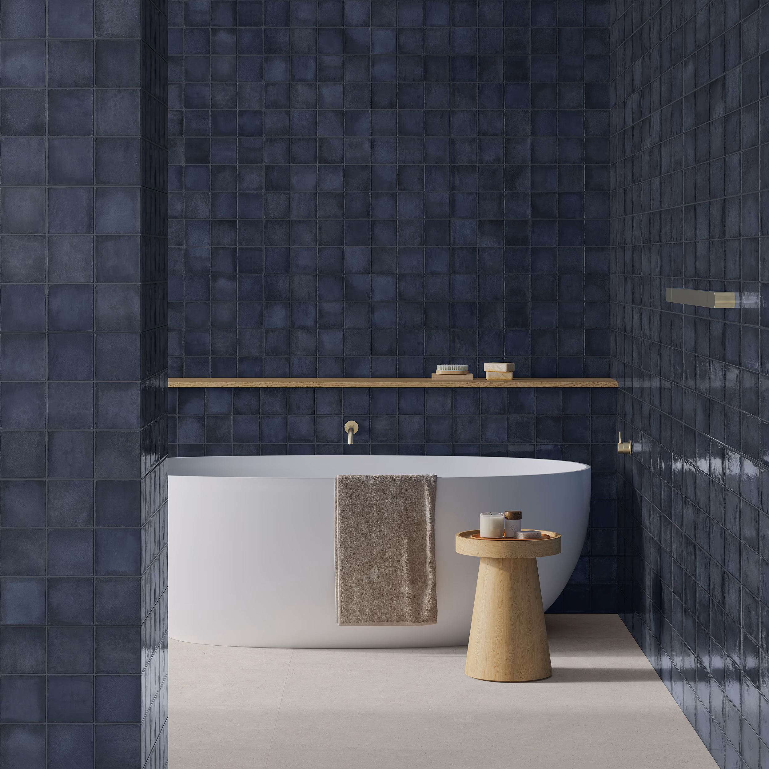 DECO AMARIS NAVY 32x62,5 porcelánico - Imagen 4