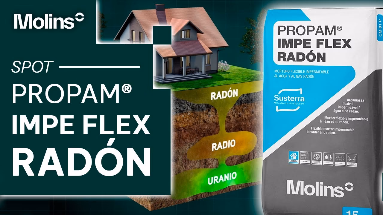 PROPAM IMPE FLEX RADÓN 15KG mortero impermeabilizante - Imagen 2