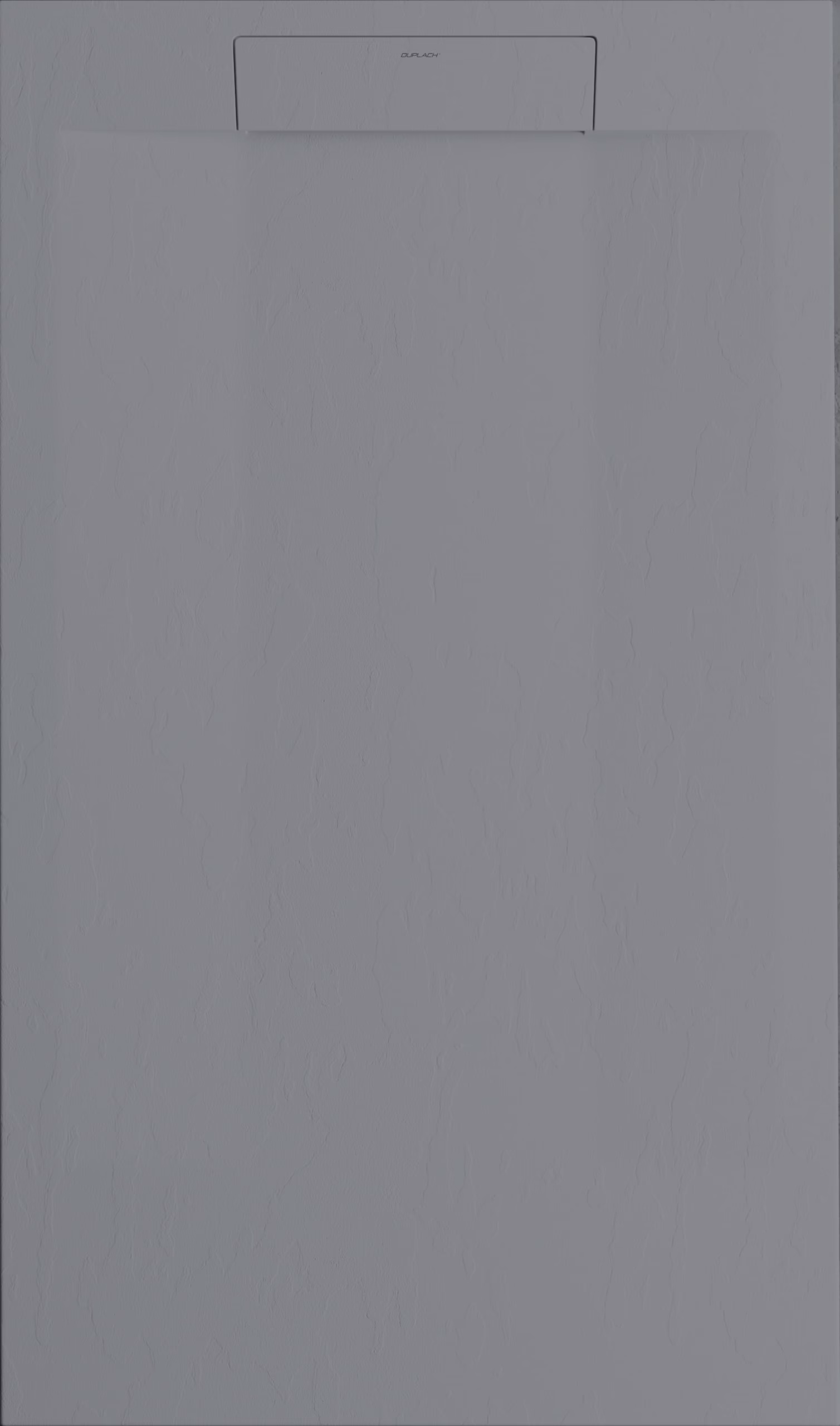 Grey textured wall with a small wall-mounted air conditioner unit near the top center, close to the ceiling.