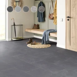 Caldera Marmo Scuro 30×60 cm | Suelo vinílico SPC